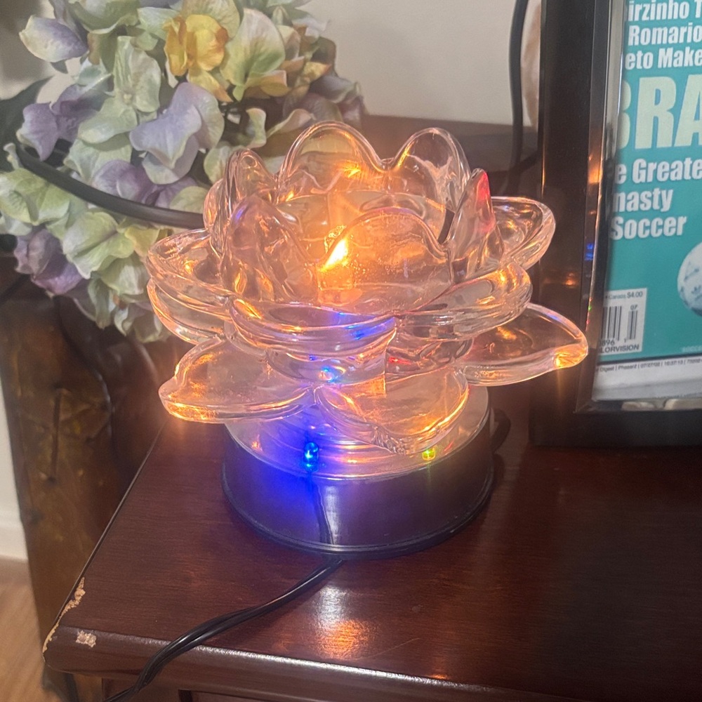 Colorful Lotus Flower Lamp